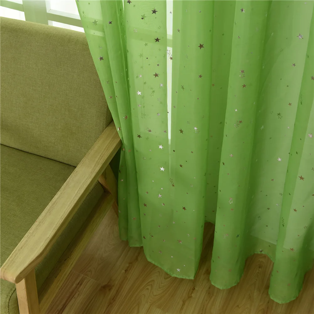 Изысканная оконная занавеска Beautuful вуаль для дома спальни гостиной (розовая 100x270