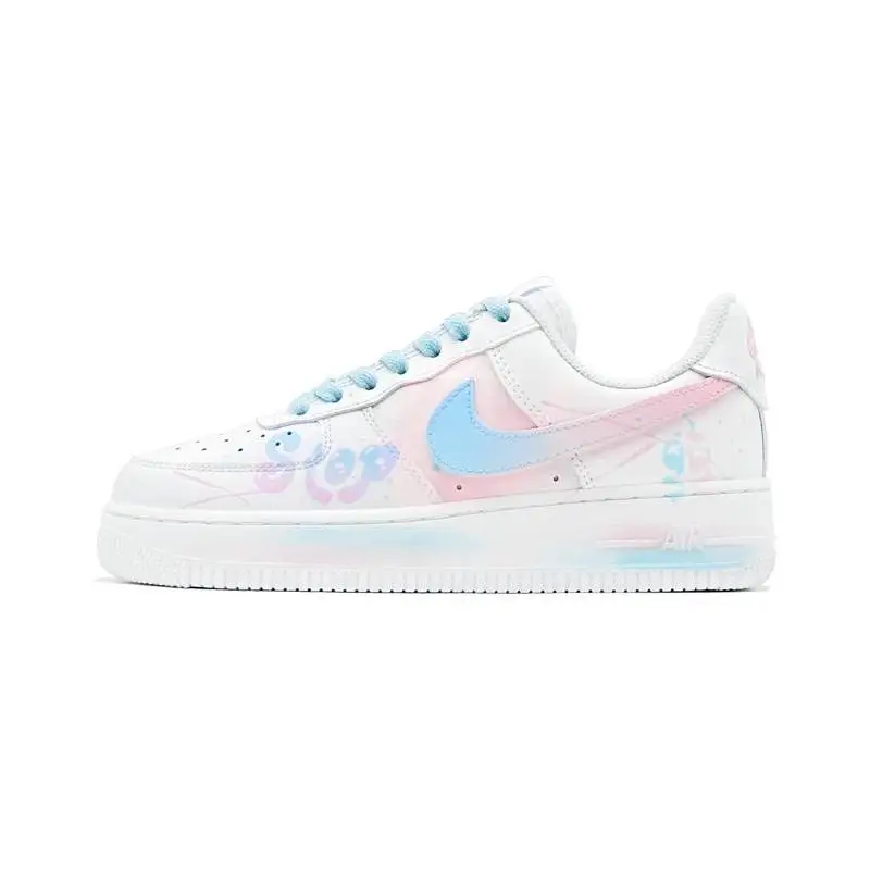 【Настроить】Nike Air Force 1 Обувь для скейтбординга Женские кроссовки DH2920-111