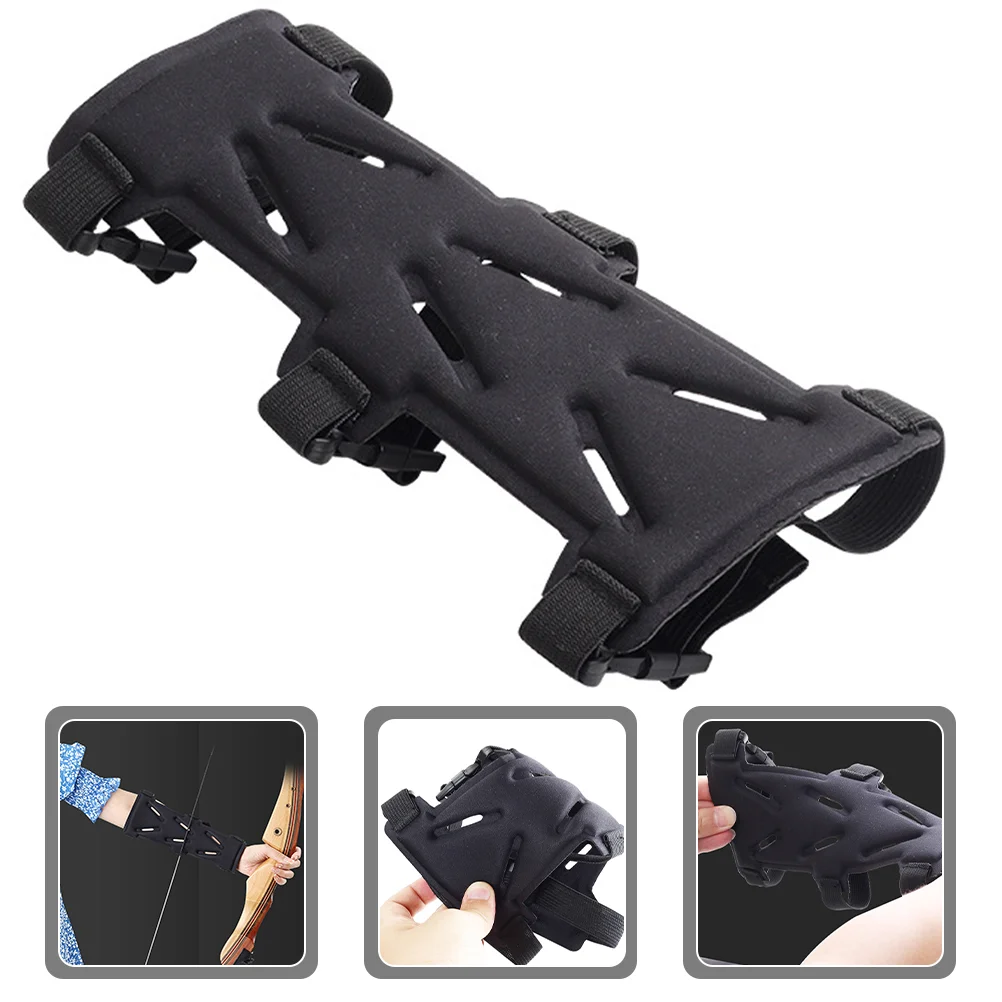 

Archery Arm Guard Bow Armguard Shooting Protector Elastic Armguards Guards Wrist Forearm Protectors Equipment Band Accessories