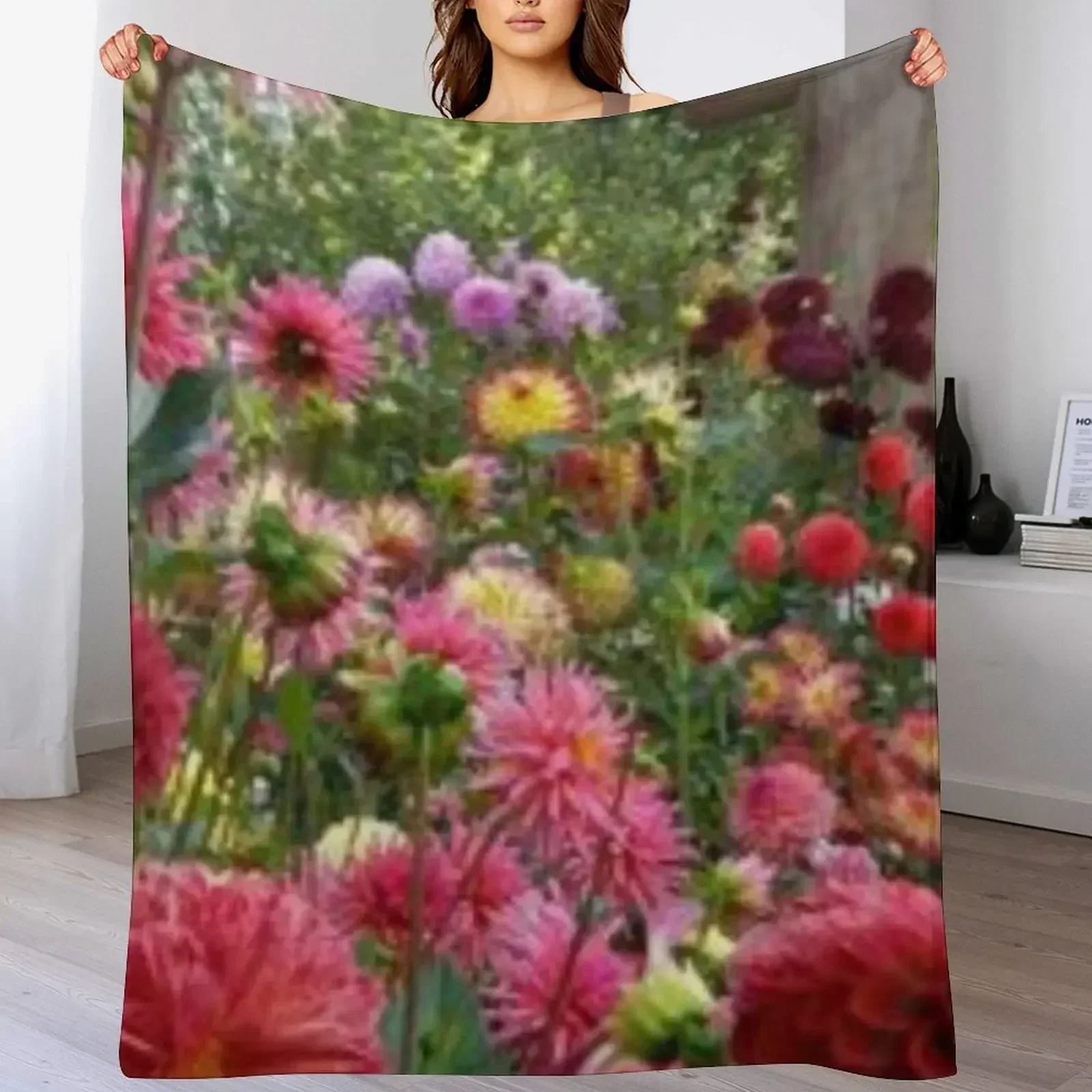 Красивые цветы георги. Одеяло для пикника малышей движущиеся тяжелые одеяла