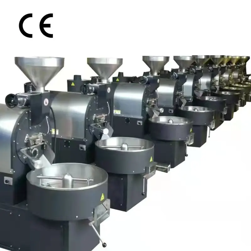 

Stainless Steel 3Kg/6Kg/10kg/15kg/20kg/30kg Coffee Bean Roasting Equipment Roaster Machine