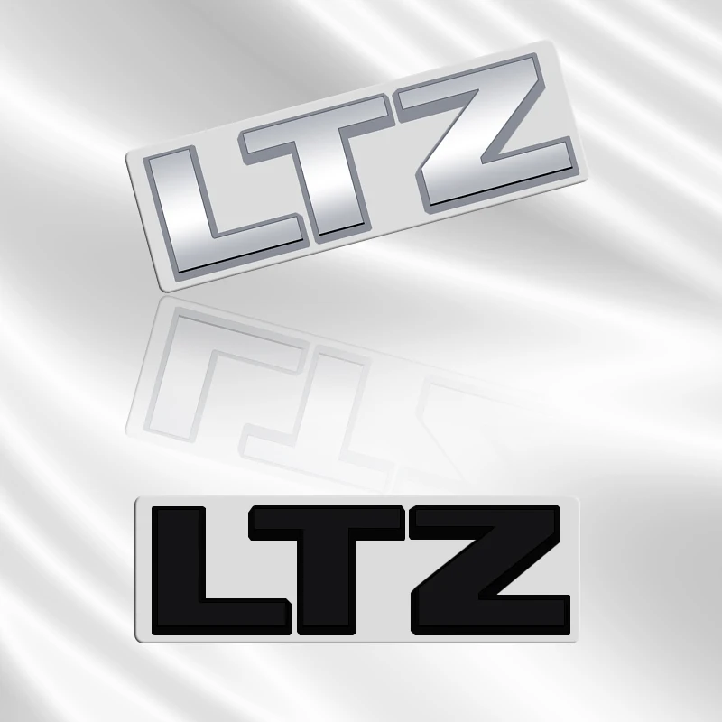 3D значок LTZ дизайнерская Автомобильная наклейка Эмблема для заднего багажника с