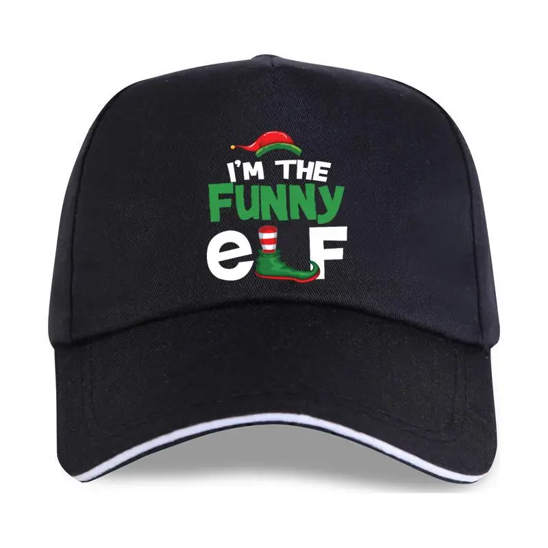 

Gorra de beisbol с принтом I'm The Elf para hombre y mujer, gorro de beisbol de algodón с принтом веселый, Navidad, fa