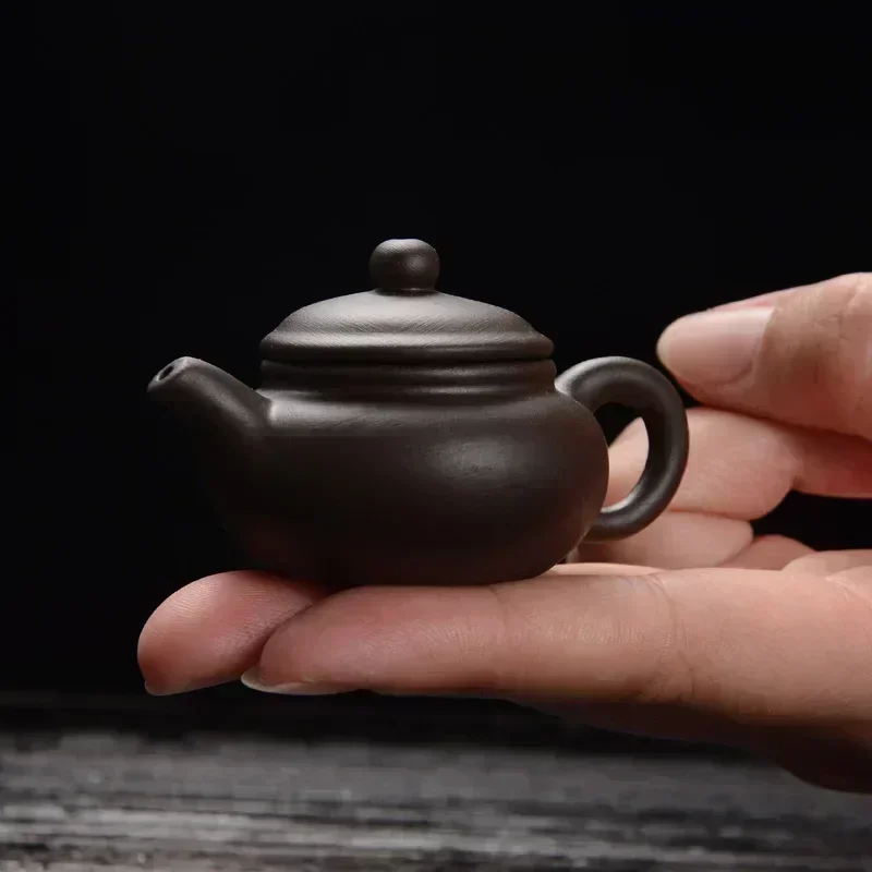 Мини-чайник WSHYUFEI из фиолетовой глины