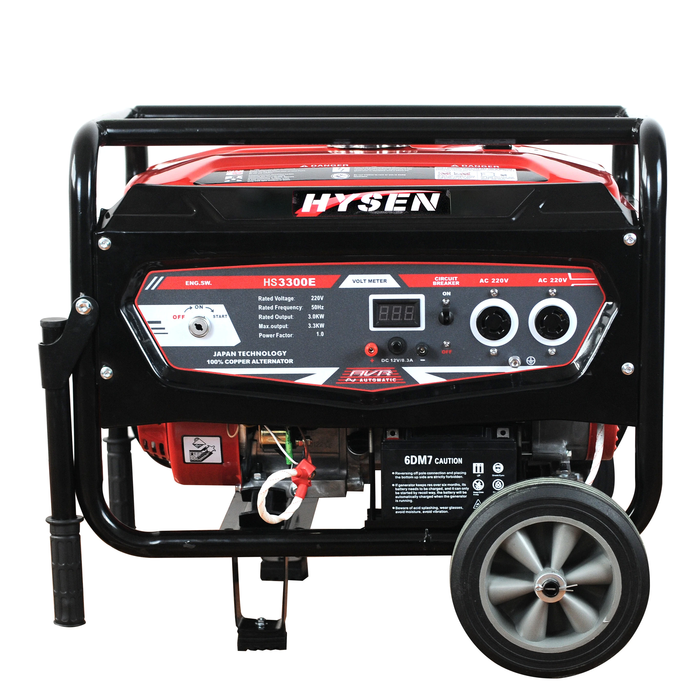 

HYSEN 3300W AC Gasoline Generator