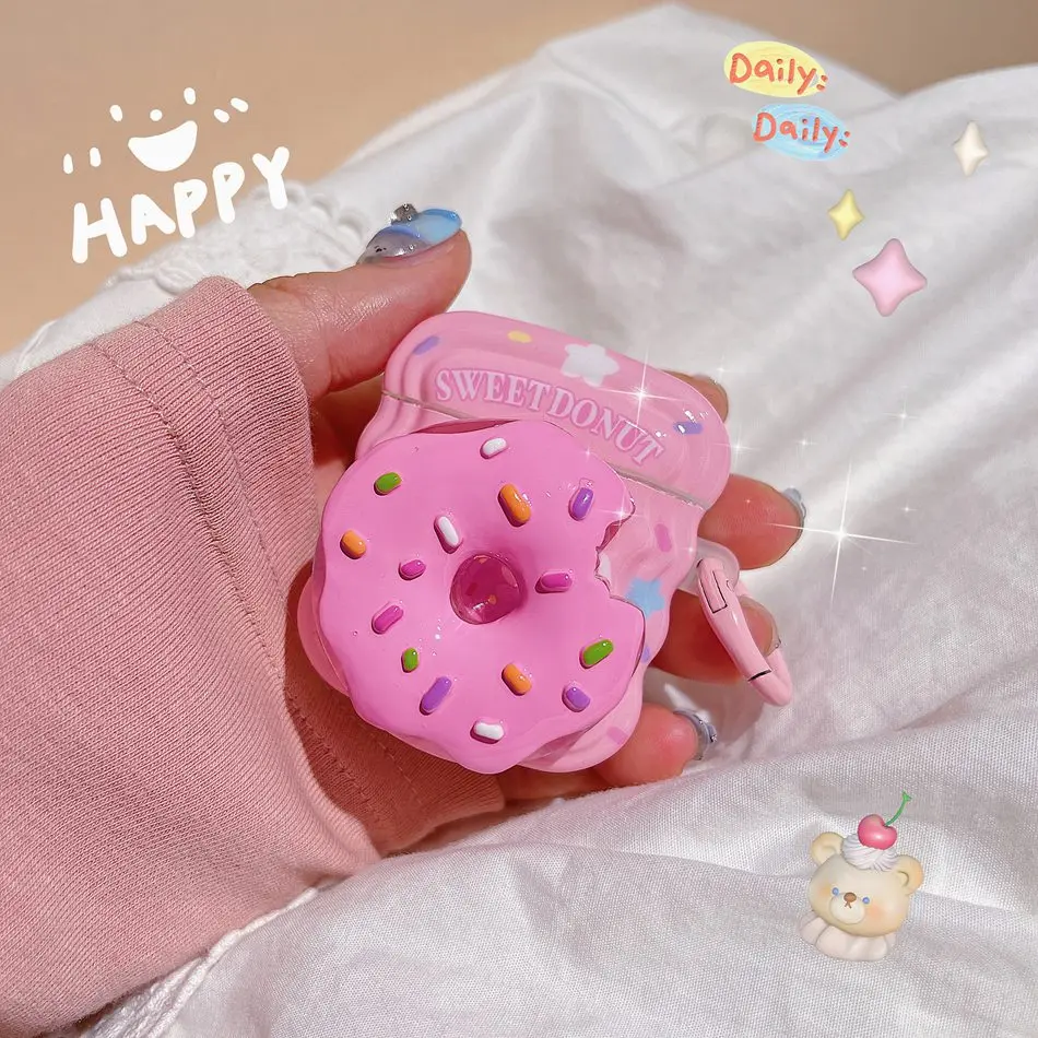 

For AirPods Pro 2 3 Case Sweet Cute Cartoon shell silicone Bluetooth Earphone Protect Case airpods2 hearphone Cover airpod3