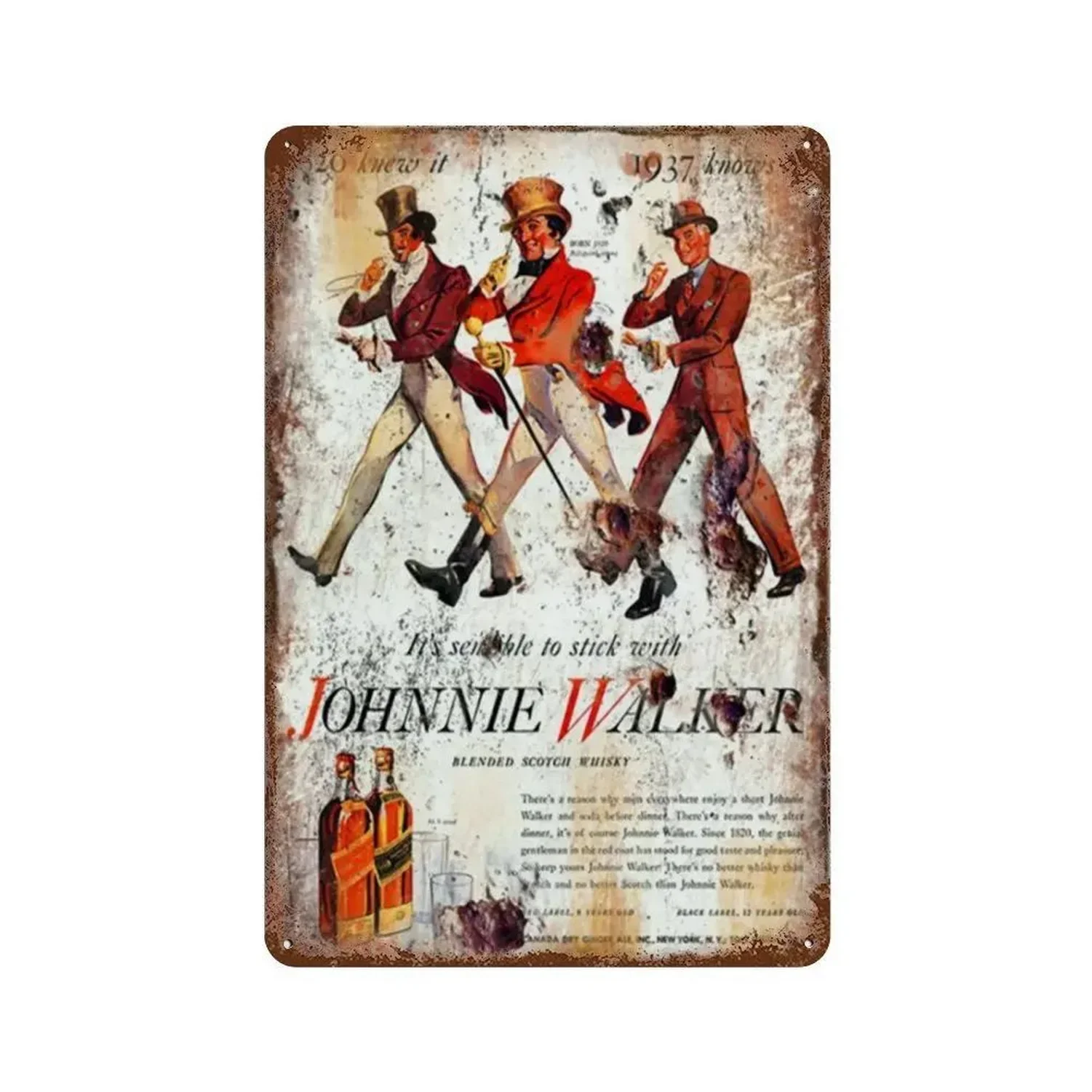 XMSJ Брендовые металлические вывески Martini Gancia Винтажная художественная табличка