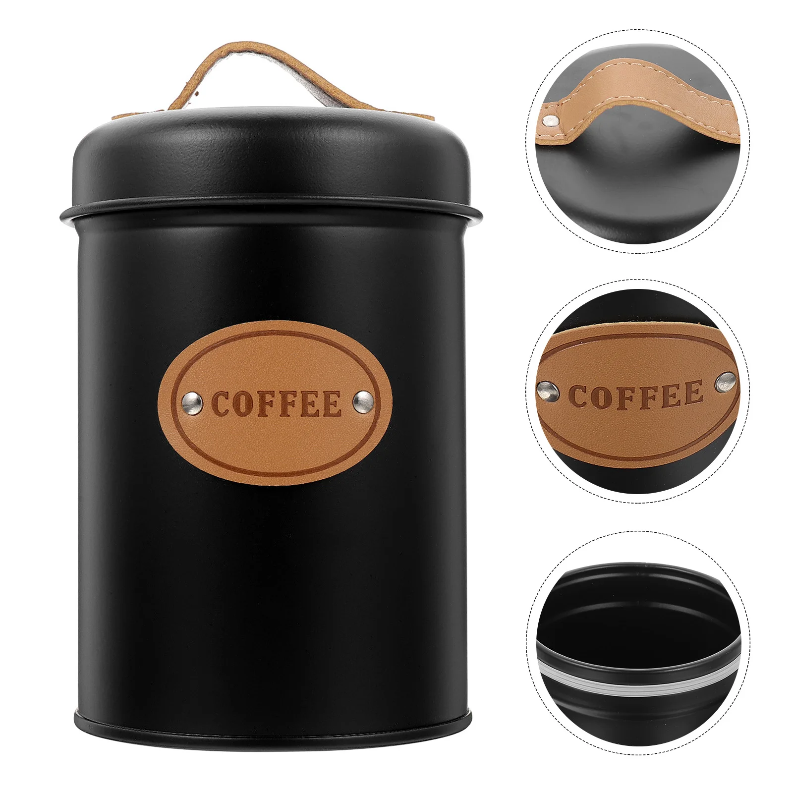 

Canister Tea Tin Jars Canisters Jar Metal Coffee Tins Containers Storage Container Lids Box Candy Sugar Airtight Tinplate