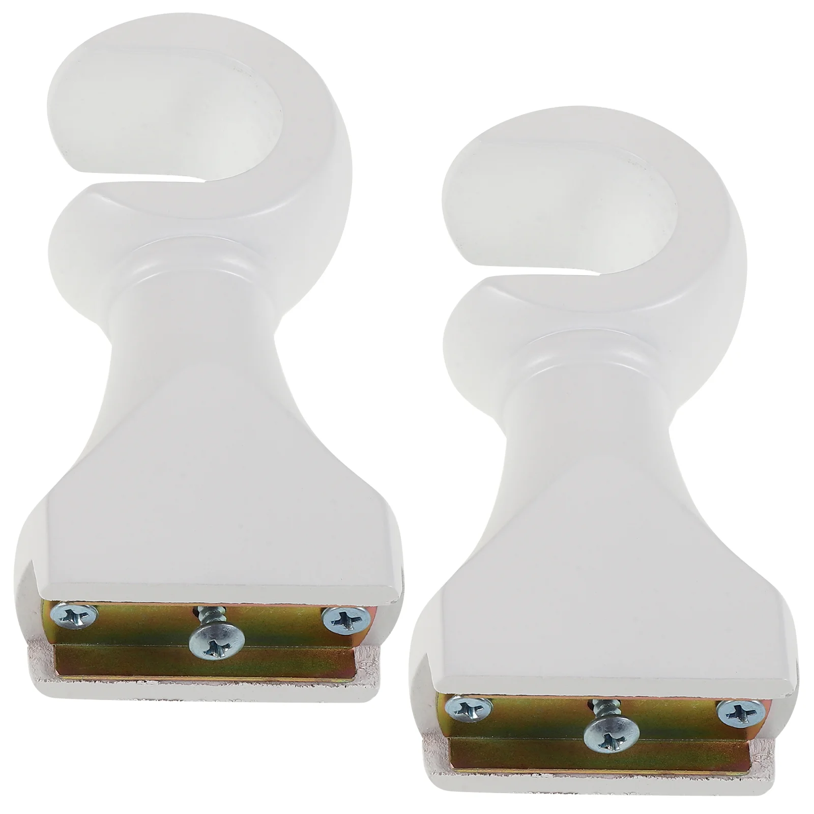 2 шт. кронштейн для карнизов вешалки стержни кронштейны простой держатель