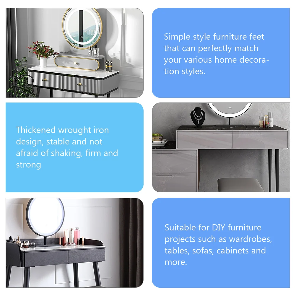 Комод стол мебель ножки шкафа замена стола табурет для туалетного столика