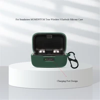 headphone case for sennheisermomentum true wireless 3 cover shockproof washable shell charging box soft anti dust sleeve
