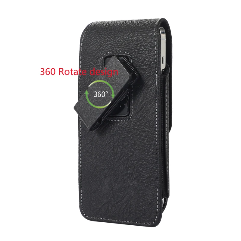 Фото Универсальный кожаный чехол-Кобура на пояс для Samsung S22ultra/S21ultra/S21FE Note20 10 For iphone 14 13 12 №4