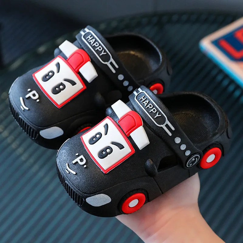 Сандалии Детские с мультяшным рисунком мягкая толстая подошва Нескользящие