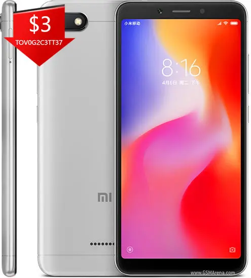 

Смартфон Xiaomi Redmi 6A, телефон, Google Play, разблокировка по лицу, в наличии 3G 32G