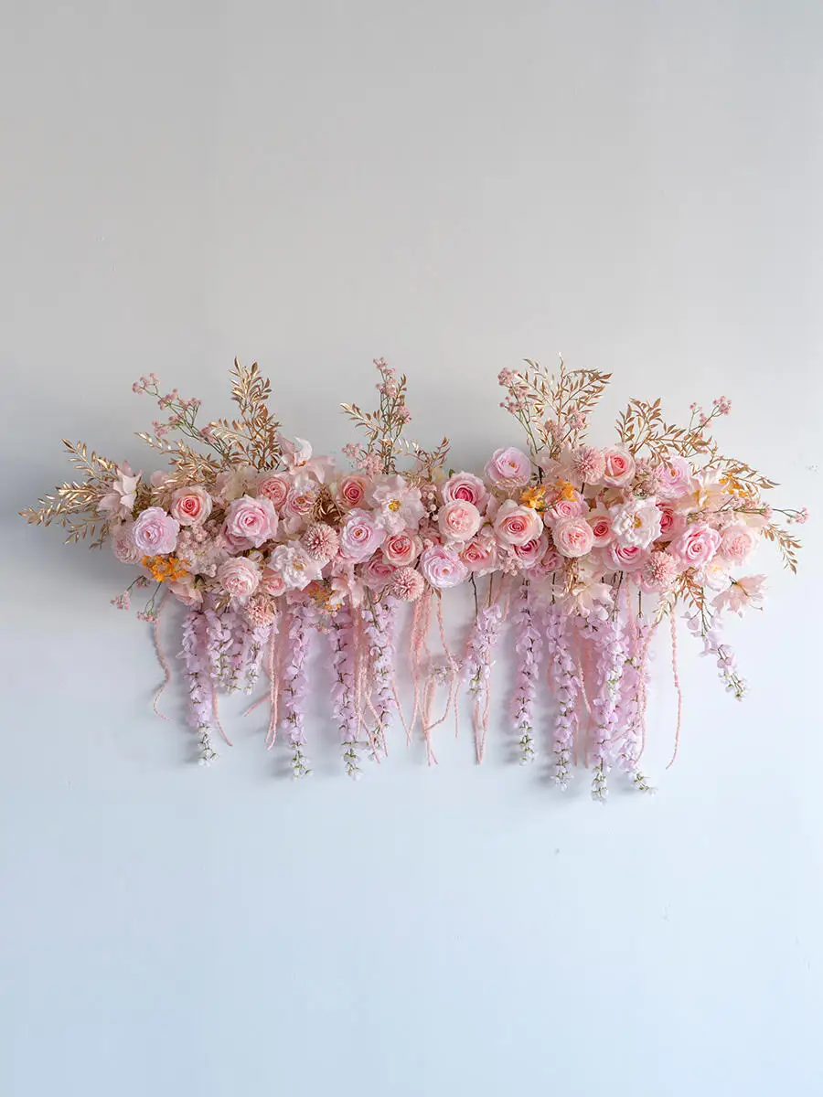 Оформление для дома индивидуальное украшение роза пион Глициния подвесная