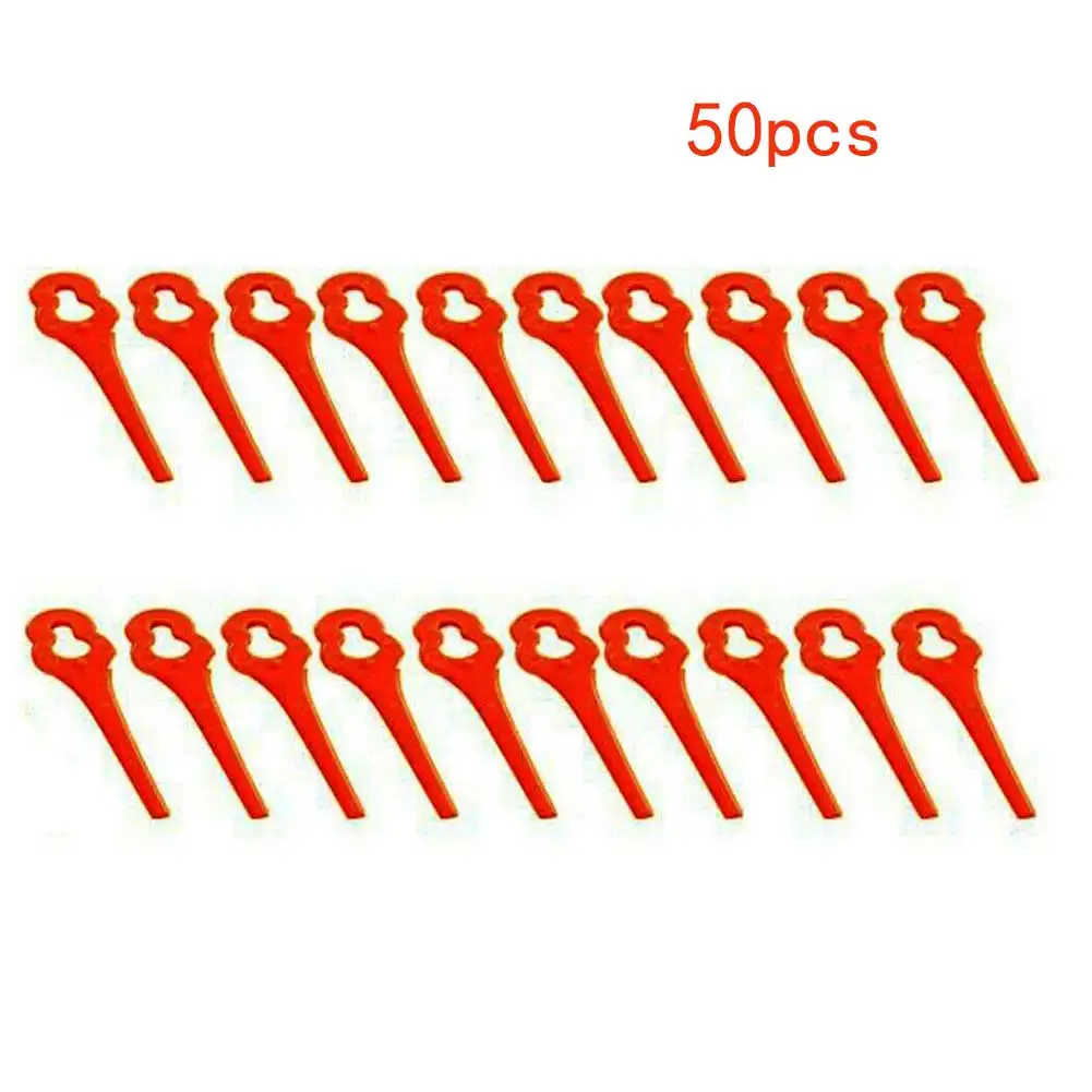 

50 шт., пластиковые лезвия для триммера