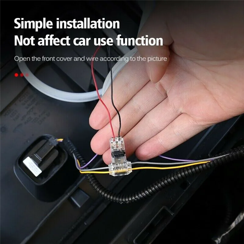 

Frunk Brighten LED Strip Modified Lighting for Tesla Model 3 Y S X Waterproof Front Trunk LED Lamp,Cool White Light