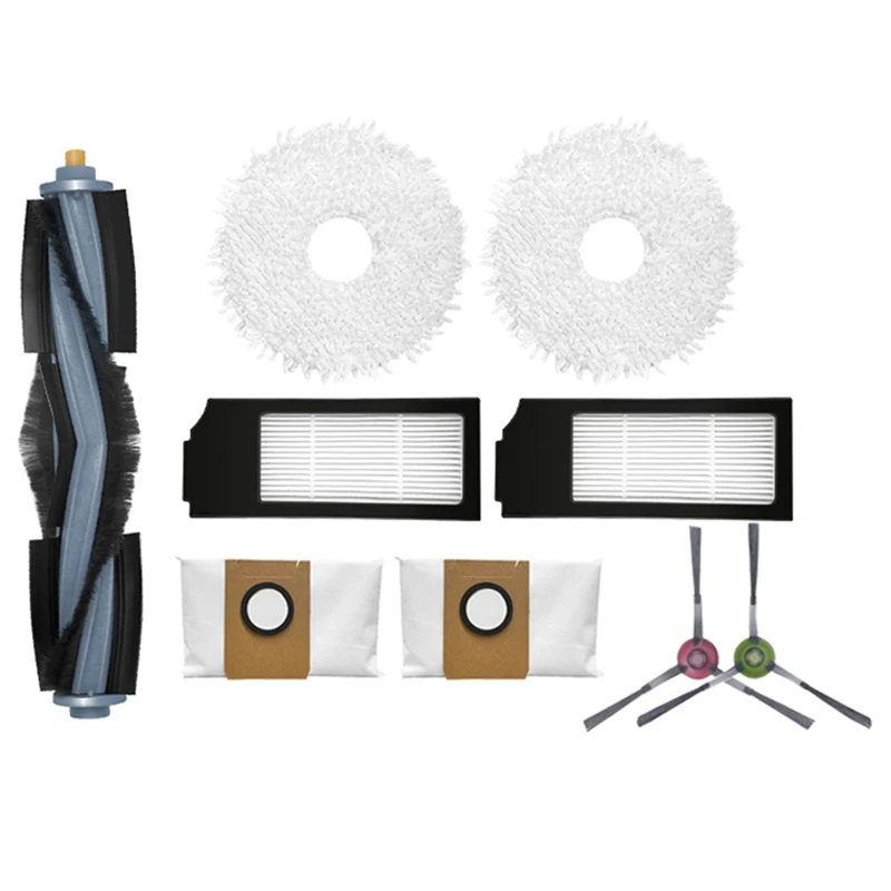 

For ECOVACS DEEBOT X1 TURBO X1 OMNI Robot Vacuum Cleaner Mop Cloth Main Side Brush HEPA Filter Mop Cloth Parts