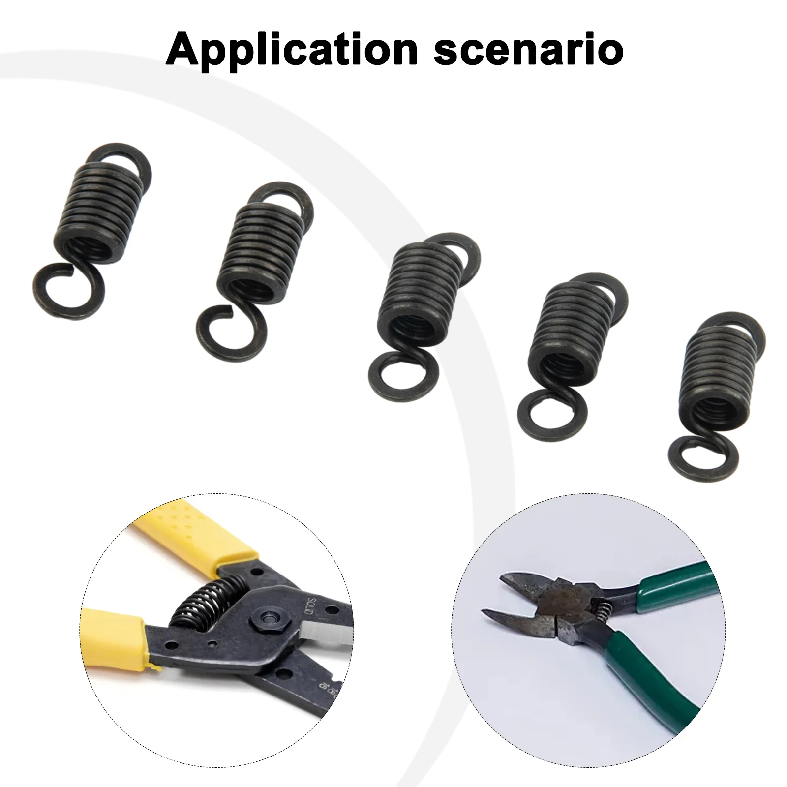 

Wire Pulling Pliers Repair Parts Crimping Pliers Wire Stripper Spring Peeling Tool 5pcs/set LA815138 Replacement Multifunctional