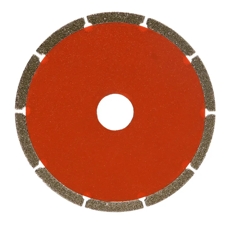 Алмазные гальванизированные пильные режущие диски 110 мм для мрамора, плитки, камня, стекловолокна для угловых шлифовальных машин