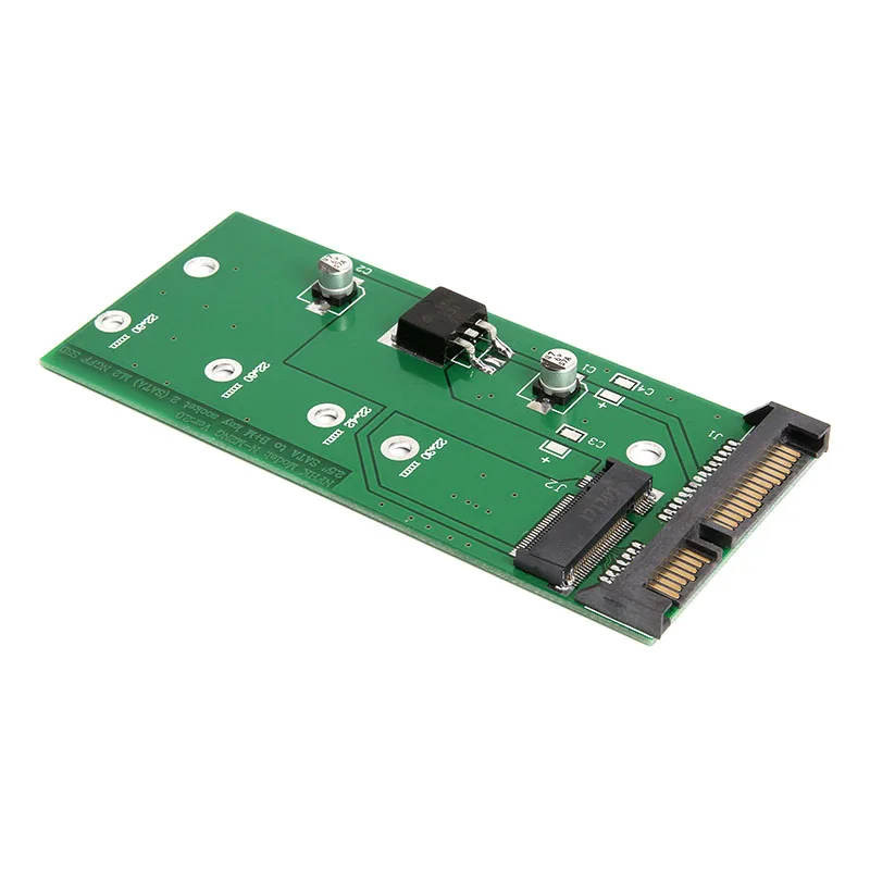 Фото Переходник NGFF ( M2 ) SSD на SATA 2,5 дюйма M.2 2,5 дюйма NGFF SSD на SATA3 №2