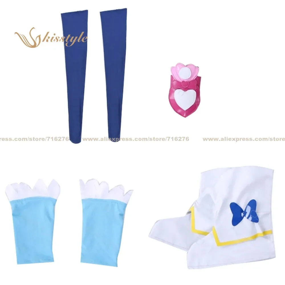 Kisstyle Fashion HappinessCharge PreCure! Pretty Cure Princess Hime Shirayuki униформа косплей костюм принимаются