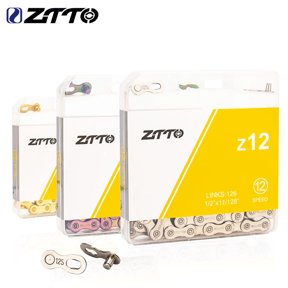 

ZTTO 12 Speed Chain Mountain Road Bike Current 12v MTB Missing Link Bicycle 12S Power Lock High Quality 116 Links For K7 System