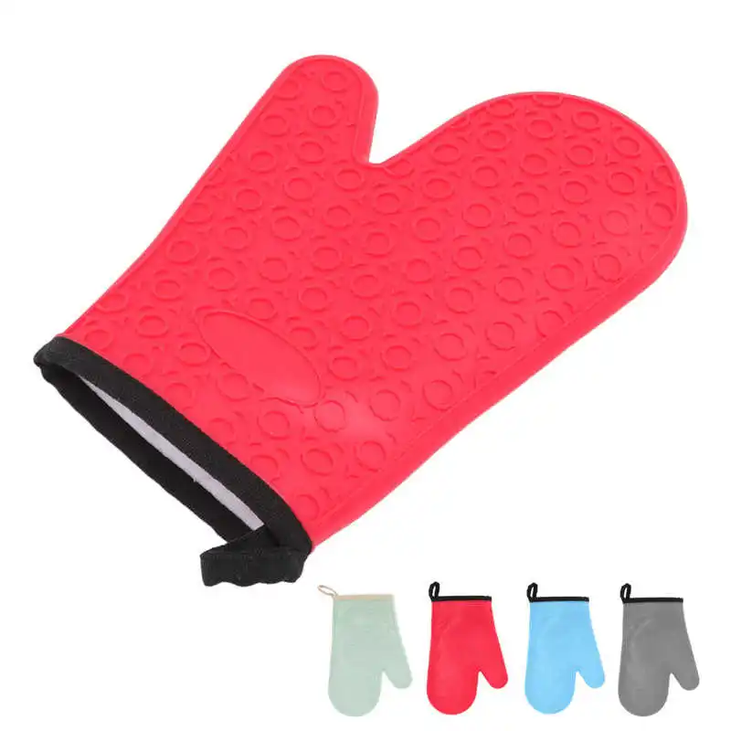 

Силиконовая перчатка для микроволновой печи, удобное хранение, Силиконовая прихватка для духовки, водонепроницаемая для приготовления пищ...