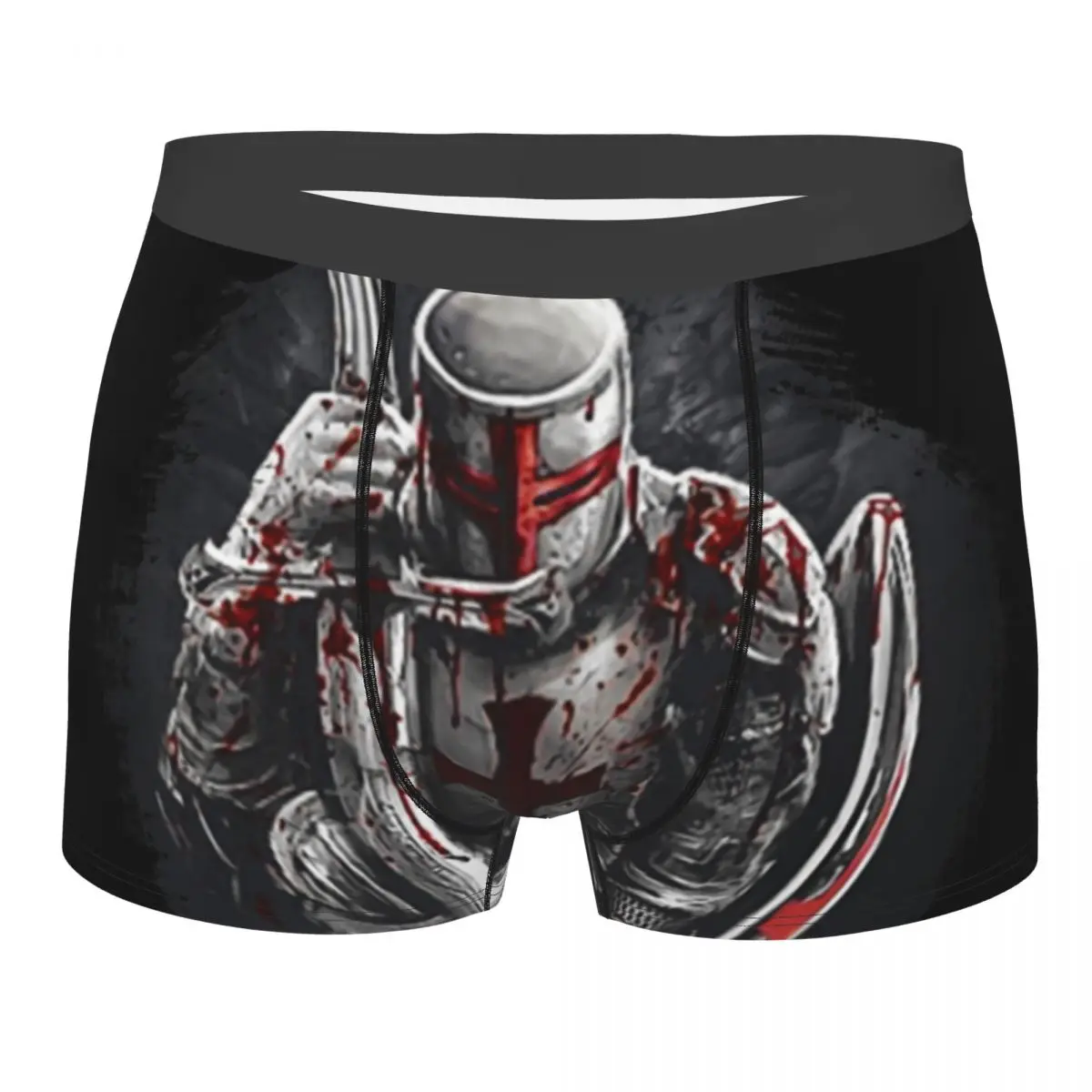 Пользовательские храбрые четки крестоносец-воин нижнее белье мужские