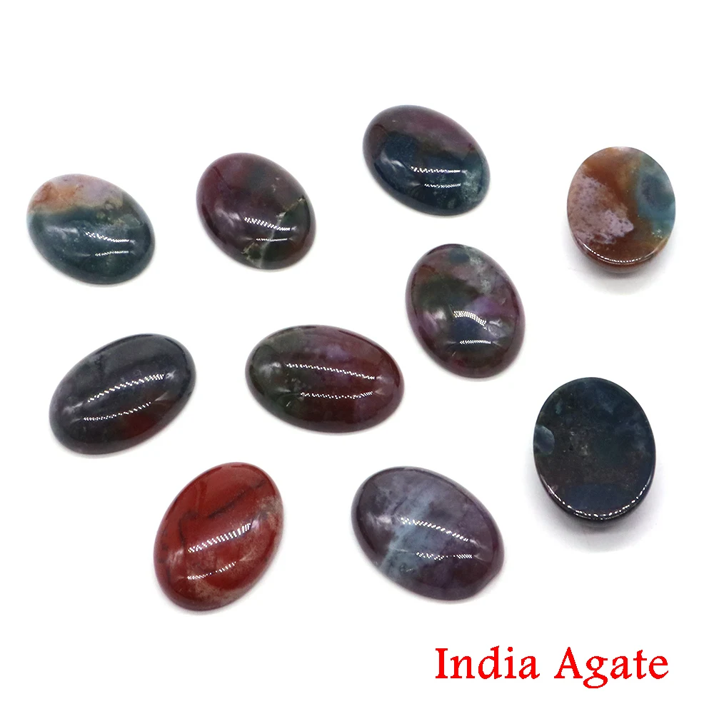 

Натуральные кристаллы кабошоны для бусин 5 шт