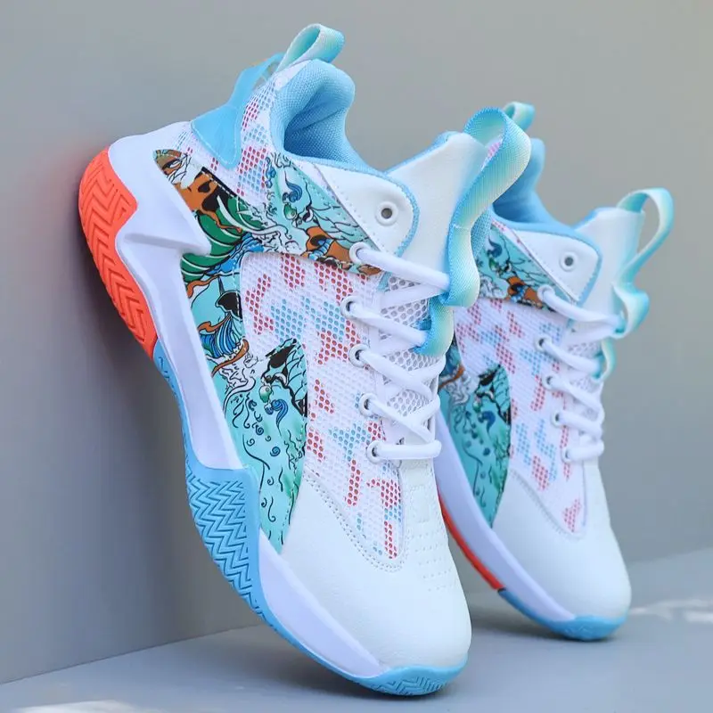 

Brand New Men's Basketball Shoes Breathable Anti-slip Basketball Sneakers Male Gym Outdoor Boots Casual Sports Running Sneakers
