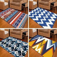 bedroom carpet floor mat european style modern minimalist geometric door foot mat tatami bedside rug