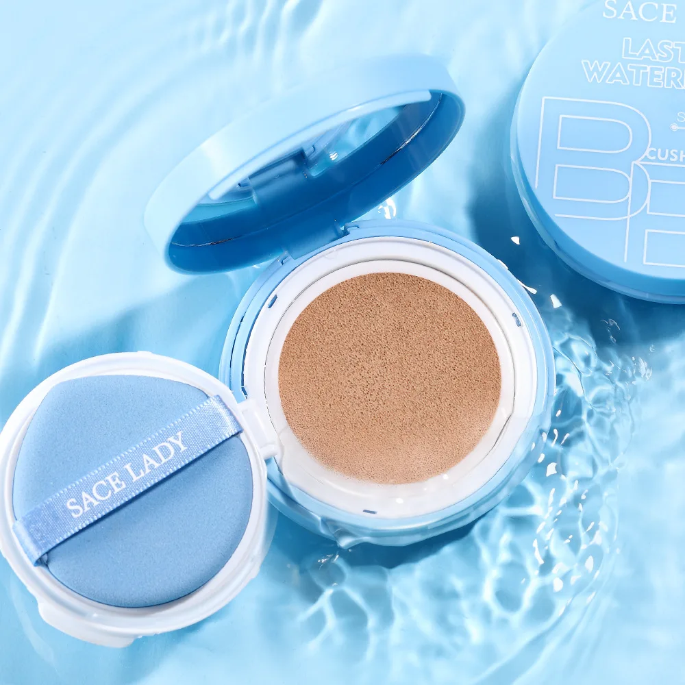 

4 Colors Brighten Face Base Tone Air Cushion Bb Cream Oil Control Waterproof Bb Cream Foundation Cream Concealer Face Makeup