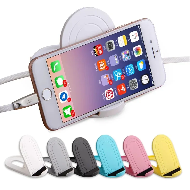 

3Pcs Phone Holder Multi-function Adjustable Mobile Phone Holder Stand Lovely Portable Holders Stable Protective Fold for Iphone