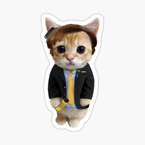 

Стикеры Saul Goodman Kitty милые, 10 шт., наклейки для гостиной, бутылки для воды, искусство, чемодан, детский ноутбук, аниме, бампер для комнаты, дома