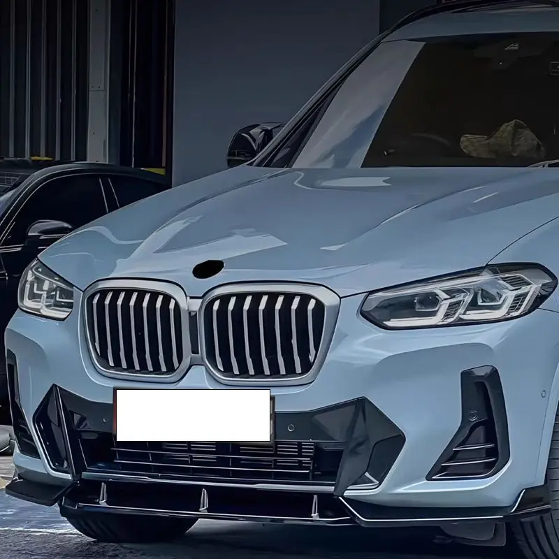Фото MP Стиль для BMW X3 G01 X4 G02 IX3 G08 20d 30i 30d M40i M40d M-Sport 2022-2024 Передний бампер Губный спойлер Сплиттер Диффузор Тюнинг №1