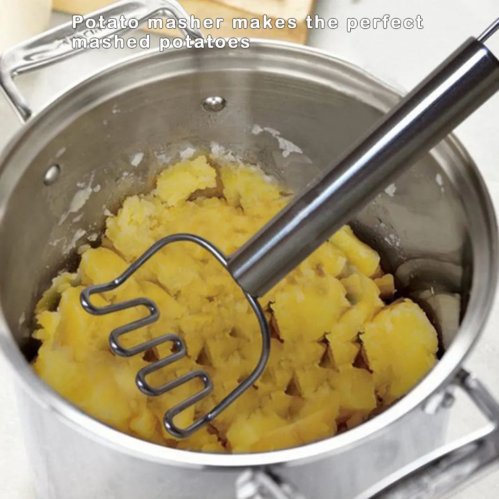 

Практичный кухонный устройства для картофеля из нержавеющей стали, пресс для картофеля, пюре, инструменты для приготовления картофеля