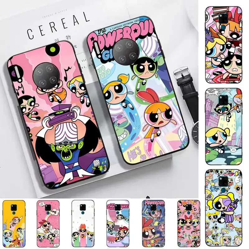 

Anime The P-Power-puffS G-Girls Phone Case For Huawei Mate 10 20 30 40 50 lite pro Nova 3 3i 5 6 SE 7 pro 7SE