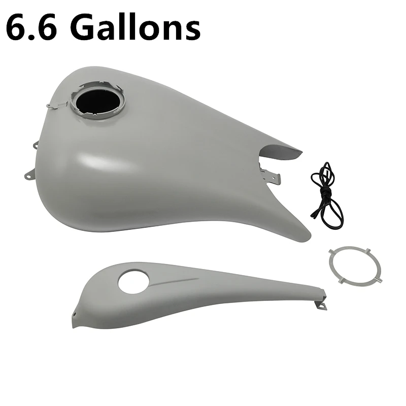 Мотоциклетный газовый топливный бак на 6 галлона для Harley Touring Street Glide Electra Road King