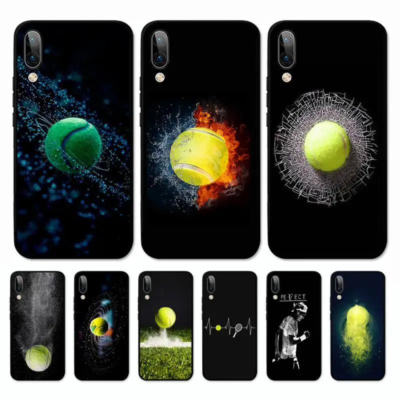 

Tennis Ball Phone Case for Vivo Y91C Y11 17 19 17 67 81 Oppo A9 2020 Realme c3