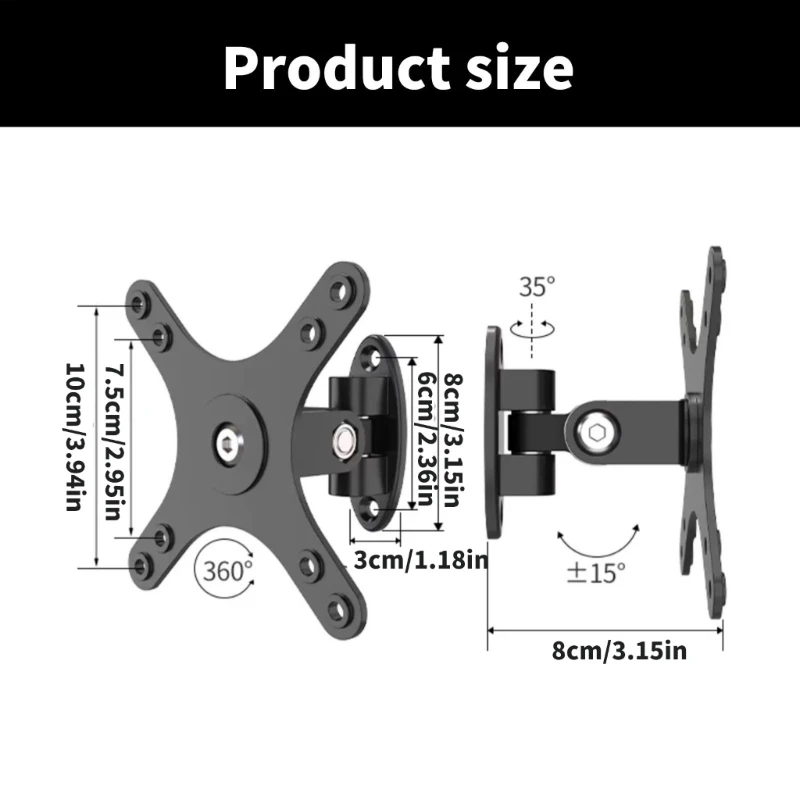 Адаптер для настольной подставки экрана кронштейн настенного крепления