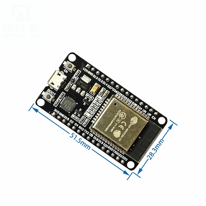 1 шт. ESP32 макетная плата беспроводной Wi-Fi + Bluetooth-совместимый двухъядерный