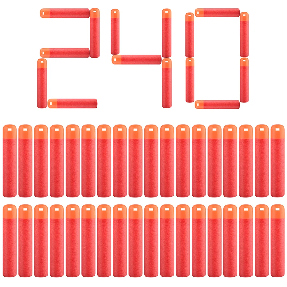 

MEGA Soft Foam Bullet 9.5cm Rifle Darts Bullets for Nerf Kids Toy Refill Darts Big Hole Head Bullets Target Practice Accessories