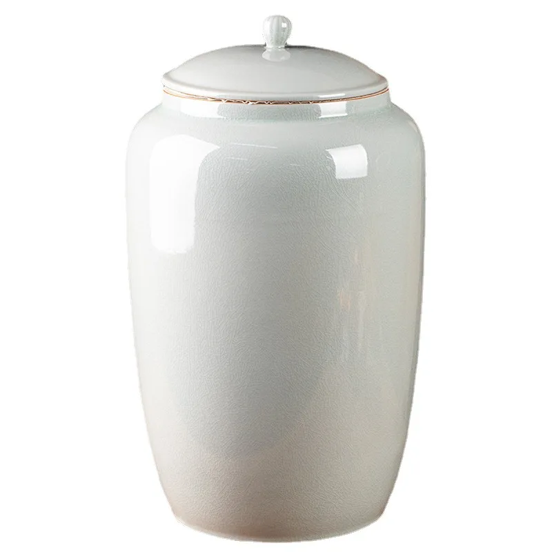 

Tea Packaging Ceramics Coffee Container Storage Jar Gift Chinese Style Decorate Tea Box Organizer Kitchen Containers Sugar Bowl