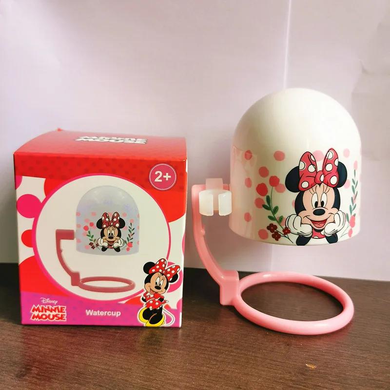 

Disney Children's Mickey Minnie Brushing Cup Cartoon Mouthwash Cup Cute Baby Creative Washing Cup Rotating Anti-fall for Kids