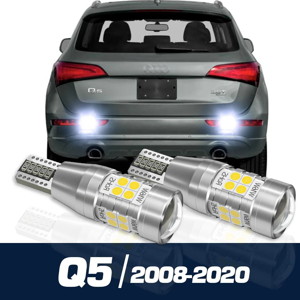 ity 2 x akcesoria do świateł cofania LED Canbus Audi Q5 2008-2020 2010 2011 2012 2013 2014 2015 2016 2017 2018 2019