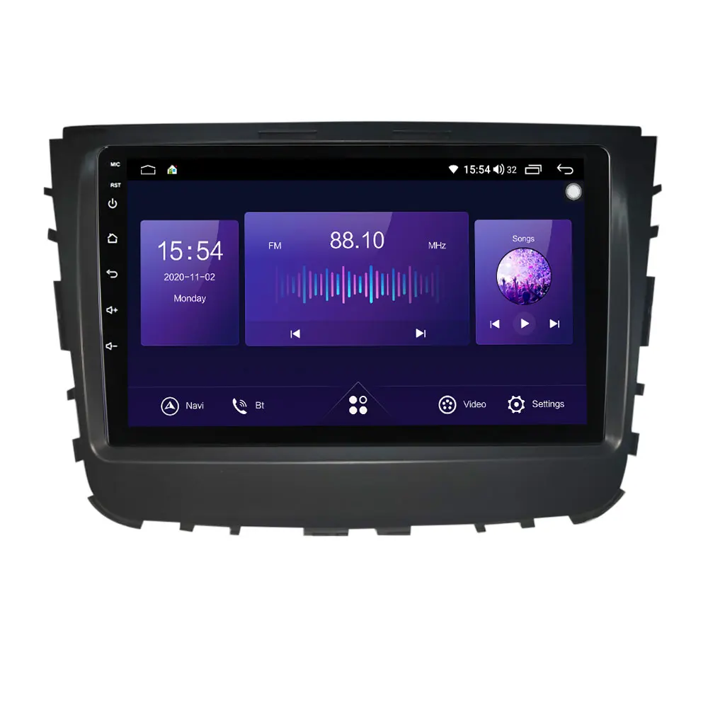 Автомагнитола Navifly 2DIN мультимедийный видеоплеер навигация стерео GPS DSP carplay Для