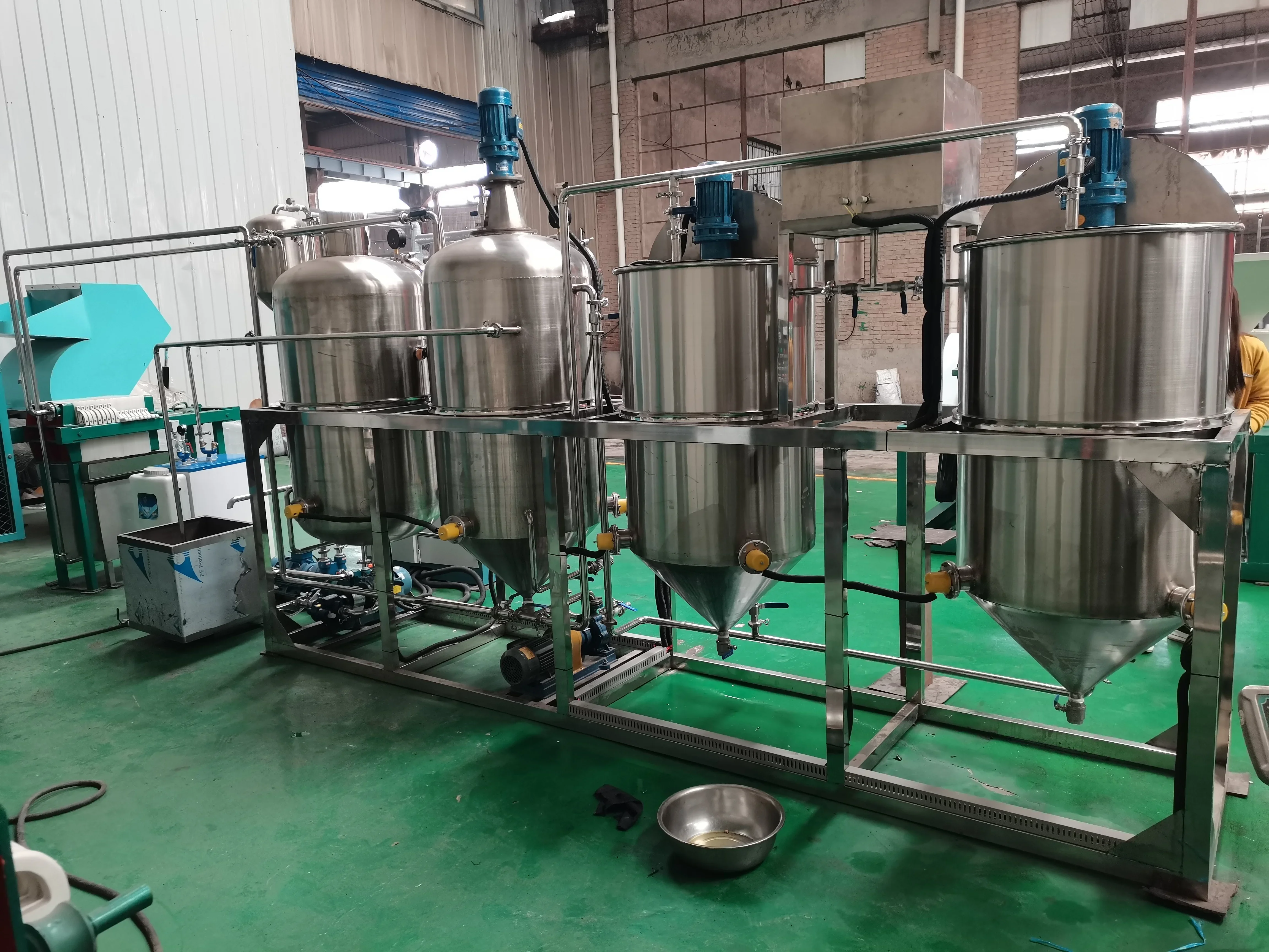 Новая технология маленькая машина для переработки растительного масла кокоса