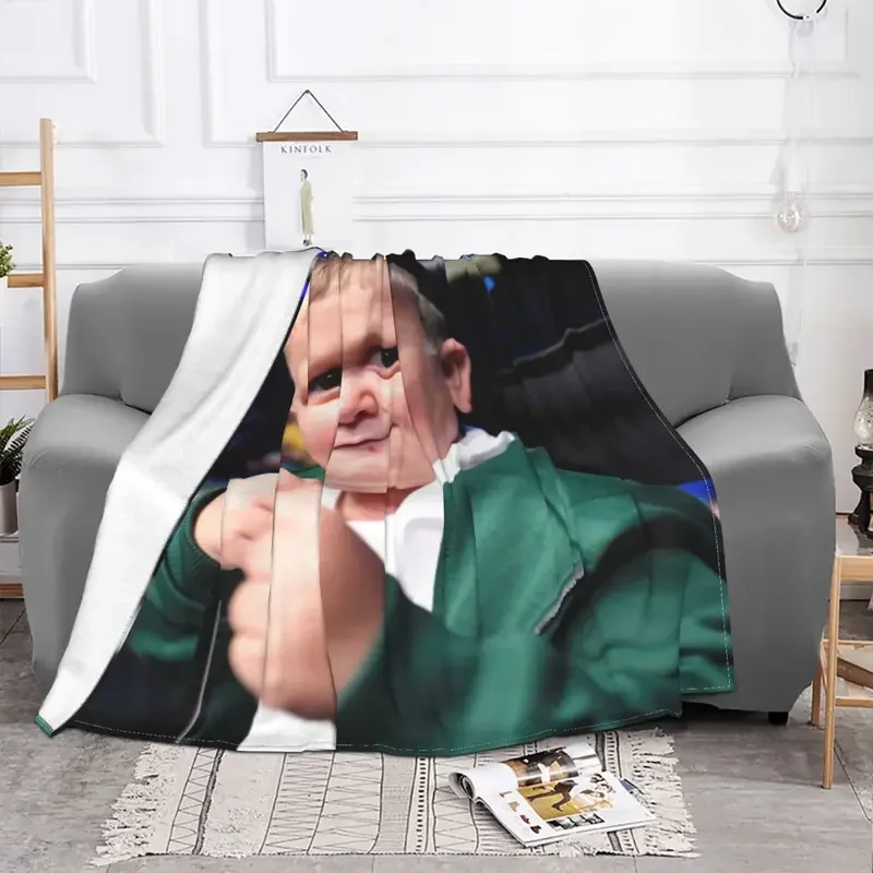 Одеяло Hasbulla Magomedov Фланелевое текстильное украшение многофункциональное мягкое