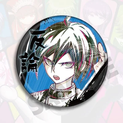 Мужская брошь в стиле аниме значок с рисунком |